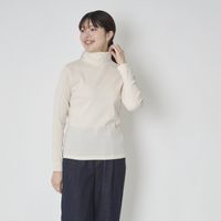 BIWACOTTON/長袖ハイネック